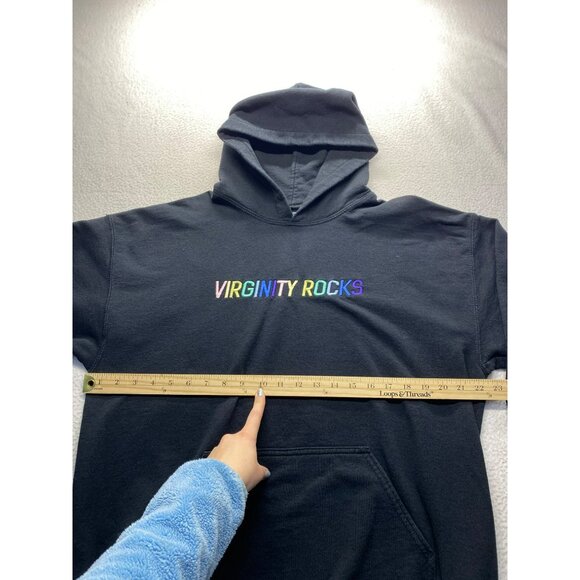 Danny Duncan "Virginity Rocks" Black Hoodie #7142 - Picture 6 of 6